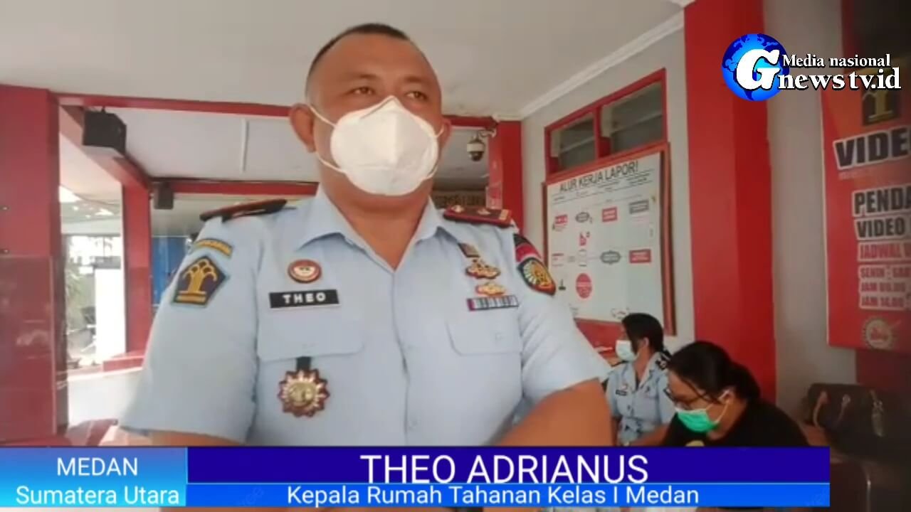 Karutan Kelas I Medan Melakukan Vaksinasi Dosis 1,2 & 3