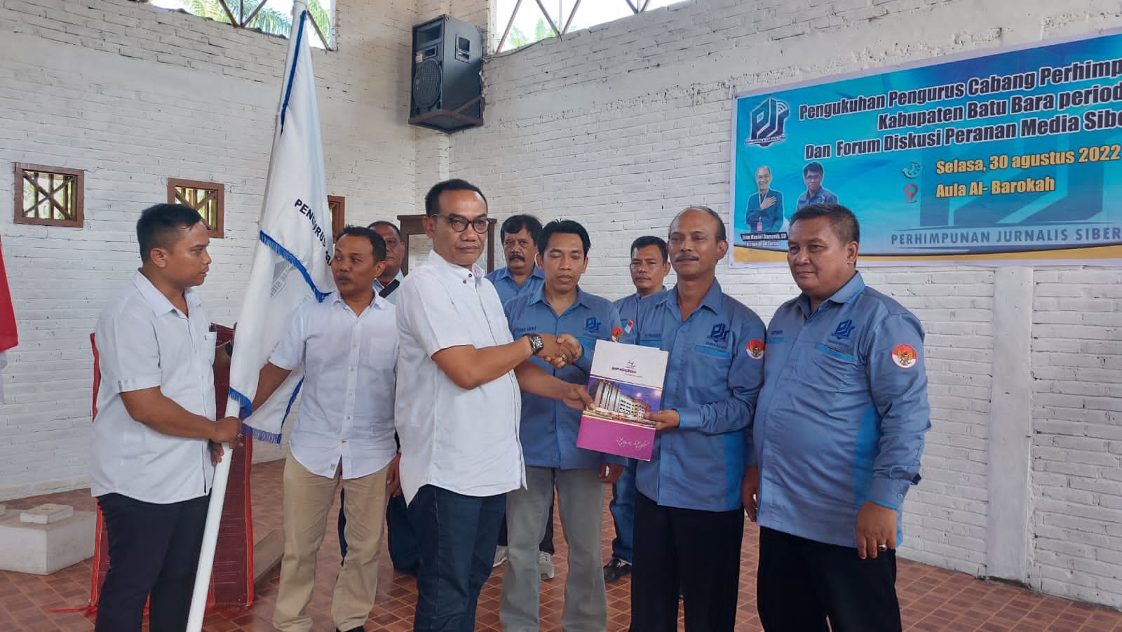 Kembangkan Sayap,PJS Kabupaten Batu Bara Dikukuhkan