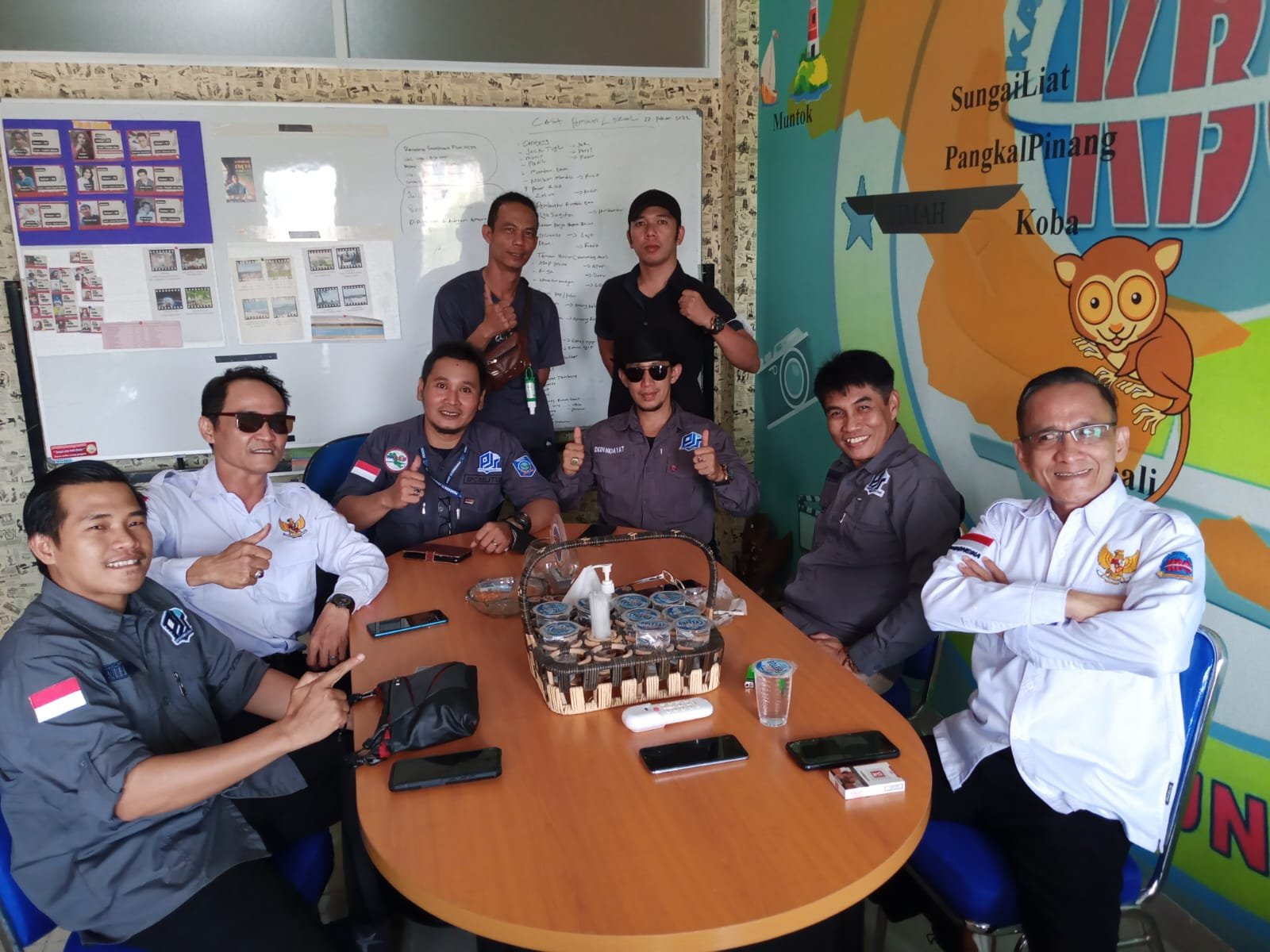 Kunjungi KBO Babel, Simak Pesan Tegas Ketum PJS Mahmud Marhaba