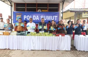 Polda Sumut Musnahkan Barang Bukti Narkoba Skala Besar
