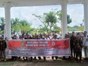 PABPDSI DEMO KE KANTOR BUPATI DAN KANTOR DPRD SIMALUNGUN. AKIBAT DIDUGA ADANYA UPAYA PEMERINTAH MELEMAHKAN BPD