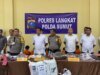 Kapolres Langkat AKBP Faisal Pers Rilis Hasil Ungkap Kasus Selama Bulan Januari 2024