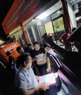 Tim Saber Pungli Ditreskrimum Polda Sumut OTT Komisioner KPU Padangsidimpuan