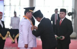 Pj. Gubsu Lantik Sowa’a Laoli Sebagai Wali Kota Gunungsitoli