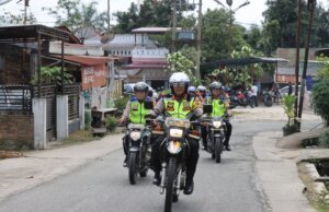 Kapolres Pematangsiantar Monitoring Pengamanan TPS Puncak Pemilu 2024