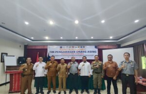 Kantor Imigrasi Kelas II TPI Pematangsiantar Rapat Koordinasi Tim Pengawasan orang Asing