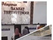 Emak-emak Mengamuk, dan Kecewa Mengaku di Pungut Liar puluhan Ribu rupiah di Kantor Samsat Tebing Tinggi Sumut