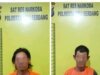 Kedapatan Menyimpan Narkotika Jenis Sabu, 2 Orang Pria Dibekuk Sat Narkoba Polresta Deli Serdang