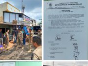 Oknum Pemilik Parut Santan Kelapa Di Tebingtinggi Berulah Lagi, malah Cor Badan Jalan untuk Perluas Usahanya Hingga Abaikan Keselamatan Lalulintas