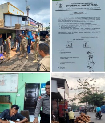Oknum Pemilik Parut Santan Kelapa Di Tebingtinggi Berulah Lagi, malah Cor Badan Jalan untuk Perluas Usahanya Hingga Abaikan Keselamatan Lalulintas