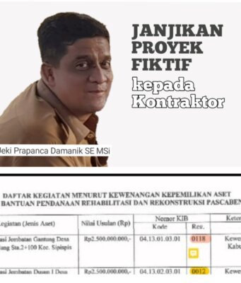 Atas Jatah Proyek, Di Disinyalir Kepala BPBD Sergai Lakukan tindak Pidana Korupsi dan Dugaan Penipuan