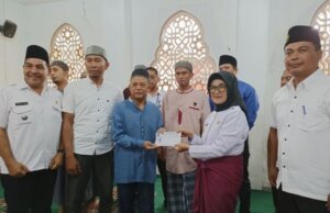 Ramadhan Berbagi Perumda Tirta Uli Bantu 9 Mesjid dan 3 Panti Asuhan