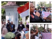 Diduga Menganiaya Anak Dibawah Umur, Ratusan Warga Desa Tanjung Purba Geruduk Kantor Bupati Deli Serdang, Minta Kades Dinonaktifkan