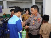 Ulang Tahunnya ke 43 :Kapolres Pematangsiantar Berbagi Tali Asih ke Panti Asuhan