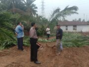 Sat Binmas Polres Pematangsiantar Edukasi Kamtibmas Kondusif Di Jalan Tambun Timur