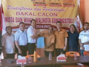 Balcakada Karya S. Batee Dan Yunius Larosa, “Resmi” Mendaftar Di Kantor DPC Partai Hanura Kota Gusit.