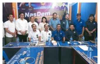 Bacakada, Imanuel Zebua bersama Sozanolo Telaumbanua, Mendaftar Di DPC Partai Nasdem Kota Gunungsitoli