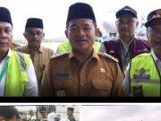 Sempat molor 3 Jam, Keloter Pertama Jamaah Calhaj Asal Kabupaten Asahan Sumut Diberangkatkan