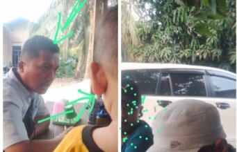 PERBUATAN AROGANSI OKNUM POLISI DI DEPAN ANAK BALITA, DAN SEJUMLAH AWAK MEDIA YANG SEDANG MELAKSANAKAN TUGAS PELIPUTAN DI RUMAH SAKSI