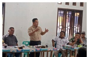 Camat Lae Parira Pimpin Rapat Tapal Batas Hutan