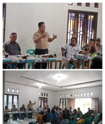 Camat Lae Parira Pimpin Rapat Tapal Batas Hutan