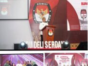 KPU Deli Serdang Gelar Peluncuran Tahapan Pemilihan Bupati dan Wakil Bupati Deli Serdang 2024