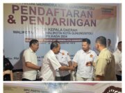 Bacakada “Sozanolo Telaumbanua Dan Imanuel Zebua” Resmi Mendaftar Di DPC Partai Gerindra.