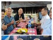 Nikson Nababan Bincang Bersama Awak Media di Warkop Jurnalis