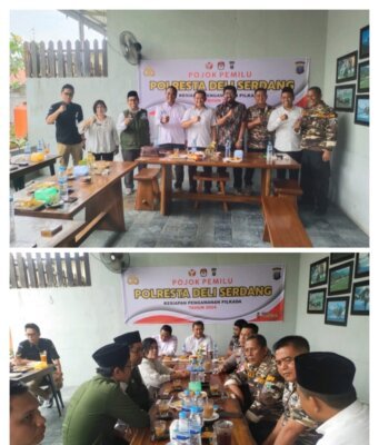 Polresta Deli Serdang Laksanakan Pojok Pemilu Dalam Menciptakan Harkamtibmas Jelang Pilkada 2024