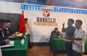 Bawaslu Kota Pematangsiantar Gelar Sidang Sengketa Pilkada :Saksi Tidak Pernah Dibimtek Oleh KPU