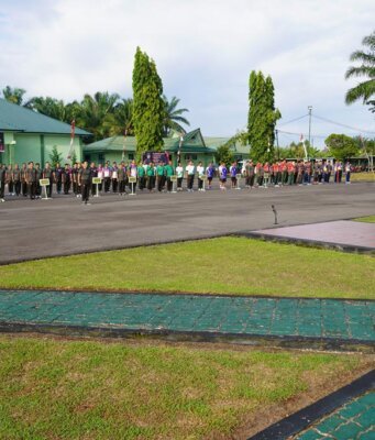 Danrem 022/PT Pimpin Pembukaan Rangkaian Acara Kegiatan HUT Korem ke-62