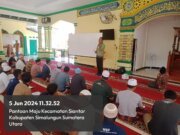 Salurkan Bakat Warga Binaan :Lapas Kelas IIA Pematangsiantar Adakan Pembinaan Seni Kaligrafi Islam