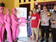 Mempererat hubungan silahtuhrahmi, Wakapolres Cilegon lakukan Anjangsana kepurnawirawan.