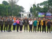 Danrem 022/PT bersama Forkopimda Binjai & Langkat Gelar Touring dan Baksos