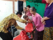 Berbagi Kasih, Karya Batee Santuni Warga Diakonia Gereja BNKP Jemaat Kota Gunungsitoli