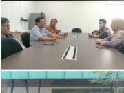 Sebelum pelantikan,Steven Jansen Sinaga,anggota DPRD Tangerang Selatan bersilahtuhrahmi kePuskesmas Lengkong Karya.