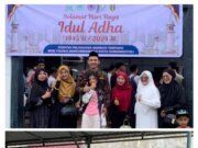 Ketua (DPD KNPI) Kota Gunungsitoli, Karya Septianus Bate’e Turut Rayakan Hari Raya Idul Adha 1445 H/2024.