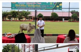 Idul Adha 1445 H, jajaran Polresta Deli Serdang sembelih 26 Hewan Qurban
