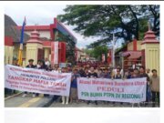 Blokade PTPN IV Muara Upu selama 30 Hari, Rugikan Negara Milyaran Rupiah, AMSU Tuntut KAPOLDASU Proses Hukum Oknum Pengurus KPSS Muara Upu TAPSEL