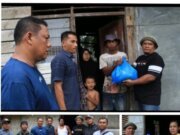 Eks Napiter Sumut Gelar Kegiatan Sosial Jum’at Berkah Bagikan Sembako Untuk Warga kurang Mampu Di Desa Binjai Bakung Pantai Labu