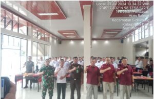 Pengawasan Orang Asing, Fokus Rapat Koordinasi Timpora Dairi dan Timpora Pakpak Bharat di Sidikalang