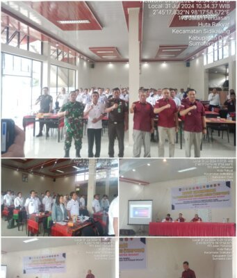 Pengawasan Orang Asing, Fokus Rapat Koordinasi Timpora Dairi dan Timpora Pakpak Bharat di Sidikalang