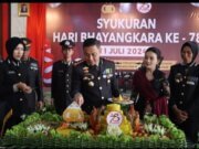 Polresta Deli Serdang Upacara Peringatan HUT Bhayangkara Ke-78 Tahun 2024