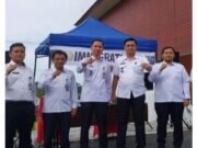 Kantor Imigrasi Kelas II TPI Pematangsiantar :Penyebaran Informasi Keimigrasian Membagikan Brosur