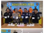 Amankan 4 Tersangka, Polres Pelabuhan Makassar Berhasil Amankan Narkotika Jenis Sabu Lebih 6 kg