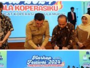 Gandeng SKK, Dinas Koperasi Provinsi Sumut Komitmen Modernisasi dan Digitalisasi Koperasi