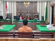Sidang Pemeriksaan Saksi Kasus Tanda Tangan Palsu, Kades Pasar Baru Arogan