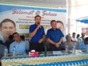 Paslon Walikota dan Wakil Walikota Gunungsitoli Karya-Yunius Kukuhkan Tim Kampanye Dan Kordes Gunungsitoli Barat.