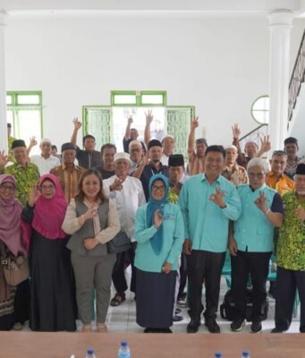 Paslon Susanti – Ronald Silaturahmi Ke Dewan Mesjid Indonesia dan IPHI Pematangsiantar