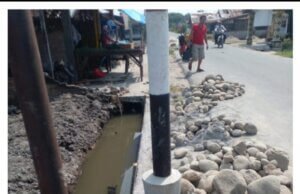 Diduga Tidak Tepat Sasaran Pembangunan Parit Desa Paya Mabar Terindikasi Penyimpangan